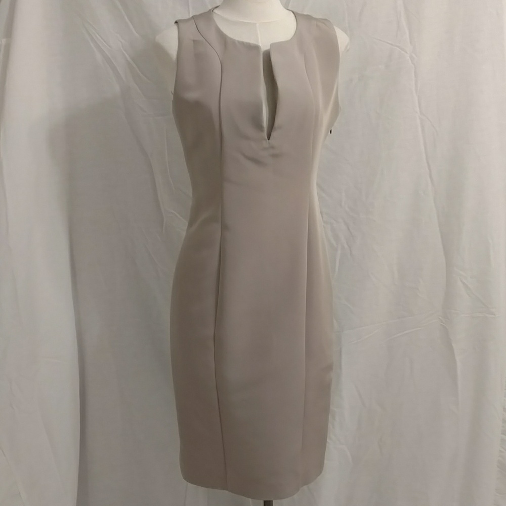 Gucci Sheath Dress Sleeveless Silk Classic Size 6